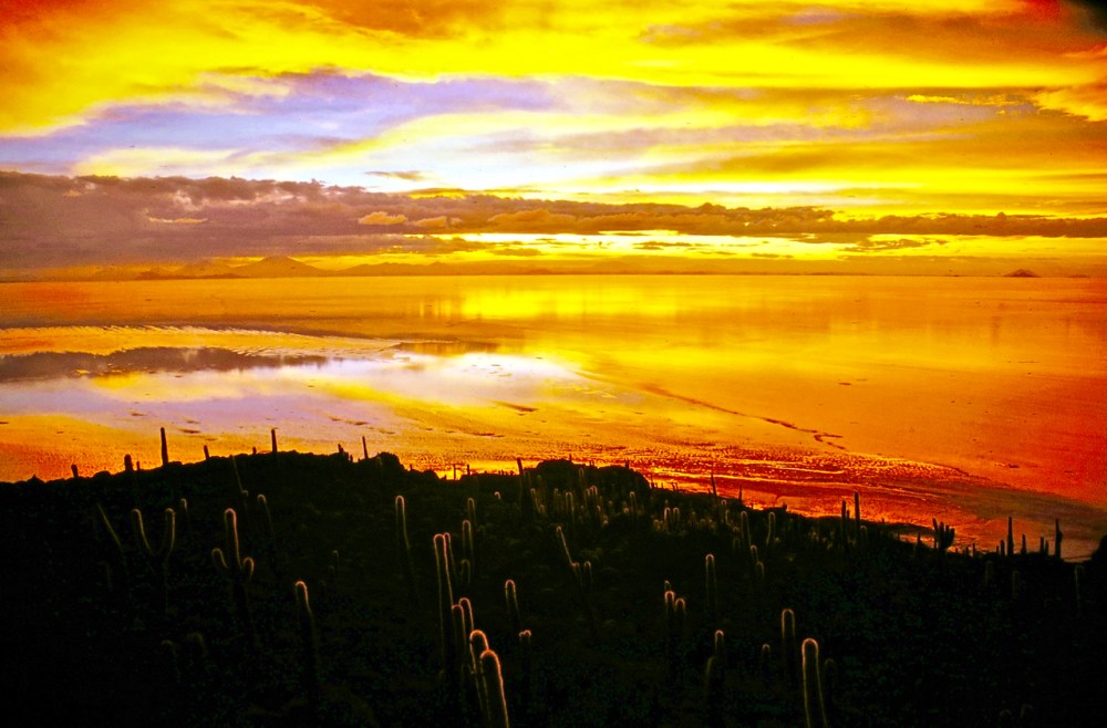Salt Flats Sunset